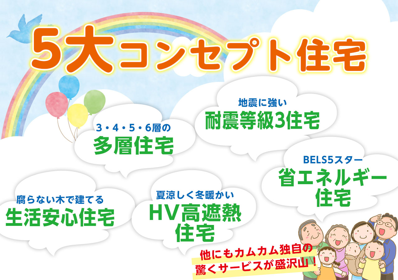 カムカムホーム 岡山で子育て世代を応援するハウスメーカー カムカムホーム 岡山で子育て世代を応援するハウスメーカー